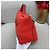 Borsa a mano Hermès Lovecraft 2424 in pelle rossa Rosso - vista 4