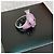 Autre Marque Anello largo Qeelin Qilin Bobo con rubino rosso e diamanti Rosa - vista 2