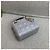 Borsa Dior Triple Gem in pelle di agnello grigio opaco - vista 7