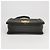 Borsa Chanel Leboy Medium in pelle lychee nera Nero - vista 7
