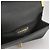 Borsa Chanel Leboy Medium in pelle lychee nera Nero - vista 9