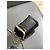 Borsa a spalla Chanel in pelle nera con chiusura kiss lock Nero - vista 2
