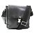 Borsa a tracolla in pelle scamosciata Prada Nero - vista 2