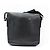 Borsa a tracolla in pelle scamosciata Prada Nero - vista 3