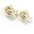 Orecchini a croce firmati Tiffany & Co. in oro 18K