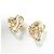 Orecchini a croce firmati Tiffany & Co. in oro 18K - vista 2