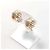 Orecchini a croce firmati Tiffany & Co. in oro 18K - vista 3