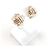 Orecchini a croce firmati Tiffany & Co. in oro 18K - vista 4