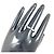 Platin-Ehering von Tiffany & Co. Silber - Ansicht 6
