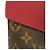 Cartera Pallas Long de Louis Vuitton Castaño Roja Fucsia - vista 24