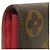 Cartera Pallas Long de Louis Vuitton Castaño Roja Fucsia - vista 28