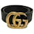 Gucci Kalbsledergürtel Schwarz