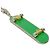 Colar de esmalte verde Louis Vuitton Prata - vista 6