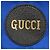 Portafoglio Mini Off the Grid di Gucci Blu - vista 12
