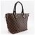 Borsa a mano Saleya PM Louis Vuitton Marrone Damier ebene - vista 3