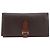 Hermès Cartera Larga Soufflé Bearn Hermes Castaño Multicolor