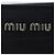 Borsa Tote in Pelle Nera Miu Miu con Catena Nero - vista 10