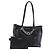 Borsa Tote in Pelle Nera Miu Miu con Catena Nero - vista 15