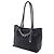 Borsa Tote in Pelle Nera Miu Miu con Catena Nero - vista 2