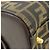 Fendi Mini Boston Handtasche mit Zucca-Muster Braun - Ansicht 21