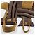 Borsa Tote Antigua Cabas GM di Louis Vuitton Marrone - vista 19