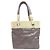 Borsa a mano Chanel Paris Biarritz PM Argento Bianco