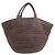 Borsa Intrecciato Bottega Veneta in pelle di vitello marrone - vista 2