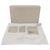 Borsa a tracolla Palace Chain di Jimmy Choo Bianco Crudo - vista 23