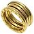 Bulgari Anello Bvlgari B-zero1 3-Bande in Oro Giallo 18K