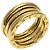 Bulgari Anello Bvlgari B-zero1 3-Bande in Oro Giallo 18K - vista 2
