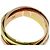 Anello Cartier Trinity in oro rosa bianco e giallo 18K - vista 3