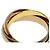 Anello Trinity Cartier in oro bianco oro giallo e oro rosa - vista 7