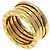 Bulgari Anello Bvlgari B-zero1 4-Band in oro giallo 18K