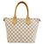 Borsa Tote Saleya PM N51186 di Louis Vuitton Bianco Blu
