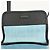 Borsa a spalla in suede blu Loewe - vista 12