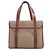 Céline Celine Macadam Tote Handtasche Braun Beige - Ansicht 3