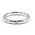 Platinbandring Design Elsa Peretti von Tiffany & Co. Silber