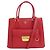 Borsa a mano 2 in 1 in pelle Saffiano Prada Rosso
