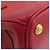 Borsa a mano 2 in 1 in pelle Saffiano Prada Rosso - vista 20