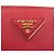 Borsa a mano 2 in 1 in pelle Saffiano Prada Rosso - vista 8