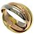 Anello Trinity Cartier in oro giallo 18K D'oro