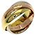 Anello Trinity Cartier in oro giallo 18K D'oro - vista 2