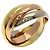 Anello Cartier Trinity #51 in oro giallo 18K D'oro - vista 2