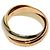 Anello Cartier Trinity #51 in oro giallo 18K D'oro - vista 3