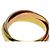 Anello Trinity Cartier in oro giallo 18K D'oro - vista 4
