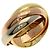 Anello Cartier Trinity in oro giallo 18K D'oro - vista 2