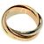Anello Cartier Trinity in oro giallo 18K D'oro - vista 3