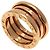 Bulgari BVLGARI B-zero1 2-Band Ring Golden