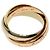 Anello Trinity Cartier in oro giallo 18K D'oro - vista 3