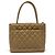 Borsa tote Chanel Reissue in pelle di vitello grana Beige - vista 2